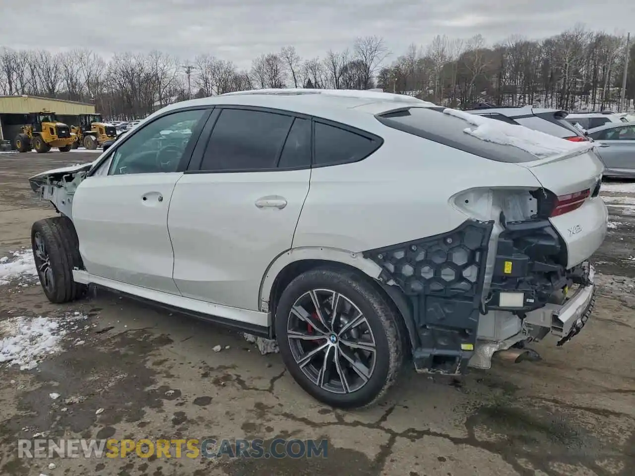 2 Photograph of a damaged car 5UXCY6C07M9F84050 BMW X6 2021
