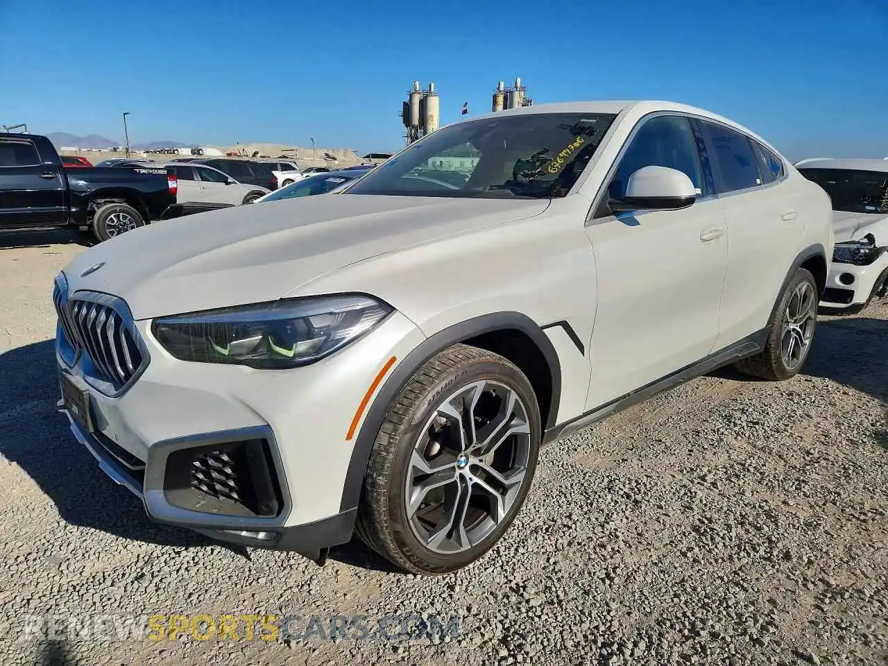 1 Photograph of a damaged car 5UXCY6C08M9D85962 BMW X6 2021