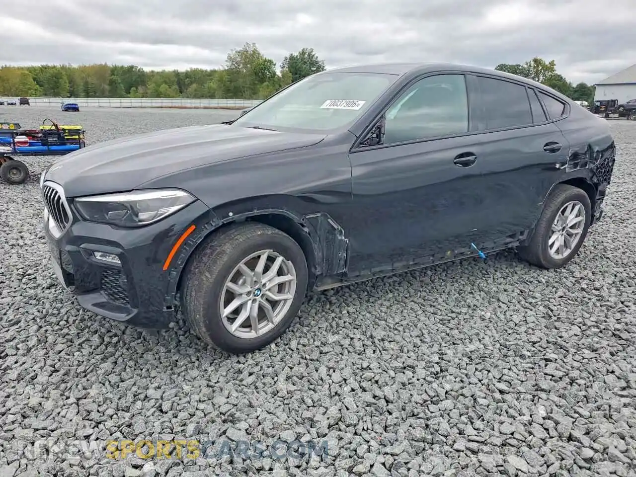 1 fotografías del automóvil dañado 5UXCY6C09M9G23284 BMW X6 2021