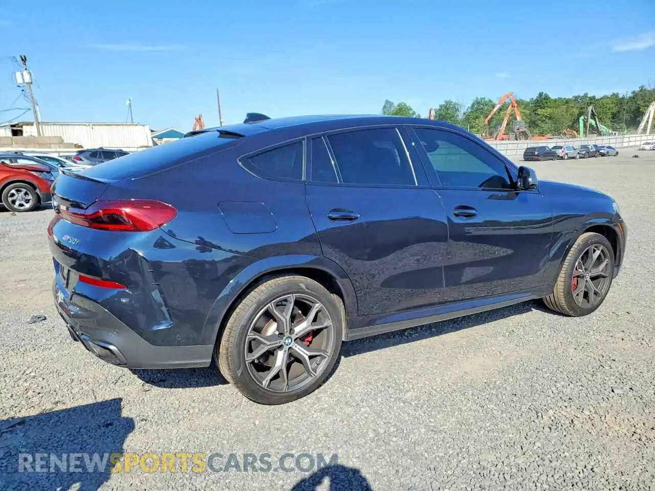3 Фотография поврежденного автомобиля 5UXCY8C01M9D83692 BMW X6 2021