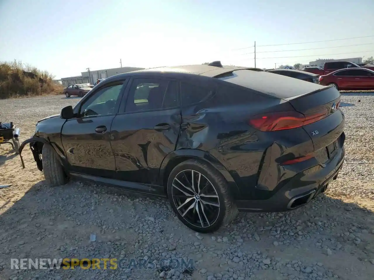 2 Photograph of a damaged car 5UXCY8C01M9H04808 BMW X6 2021