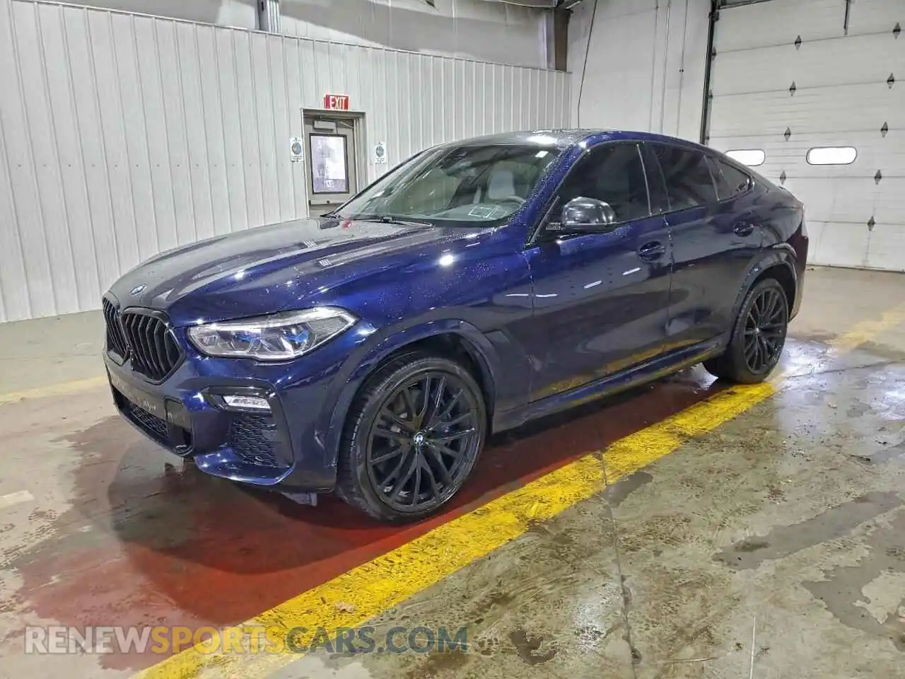 1 Photograph of a damaged car 5UXCY8C02M9D91025 BMW X6 2021