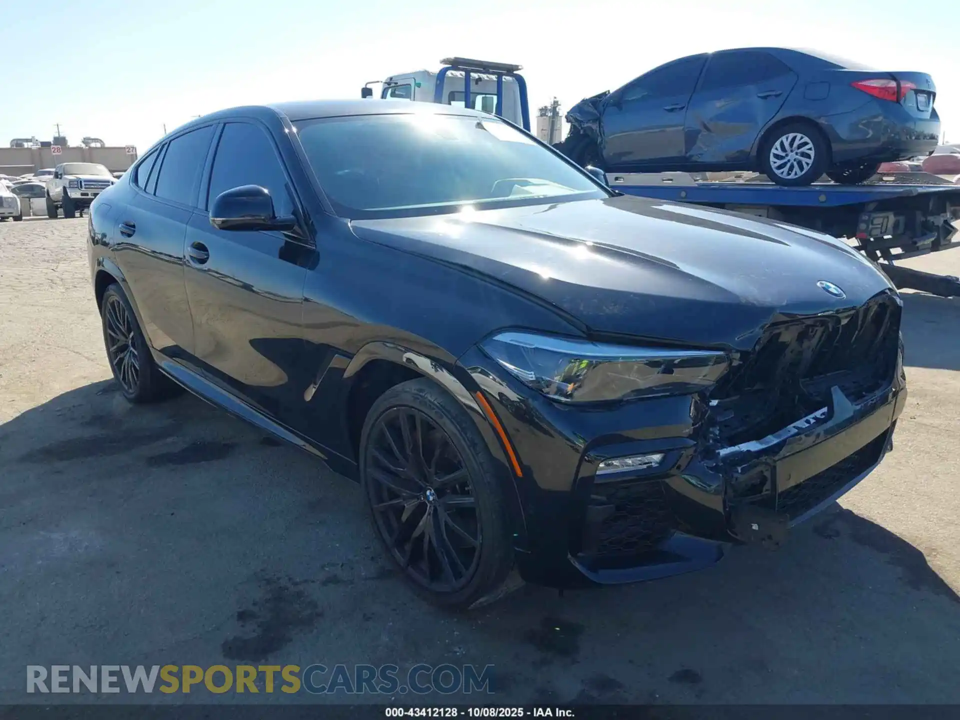 1 Photograph of a damaged car 5UXCY8C03M9E15204 BMW X6 2021