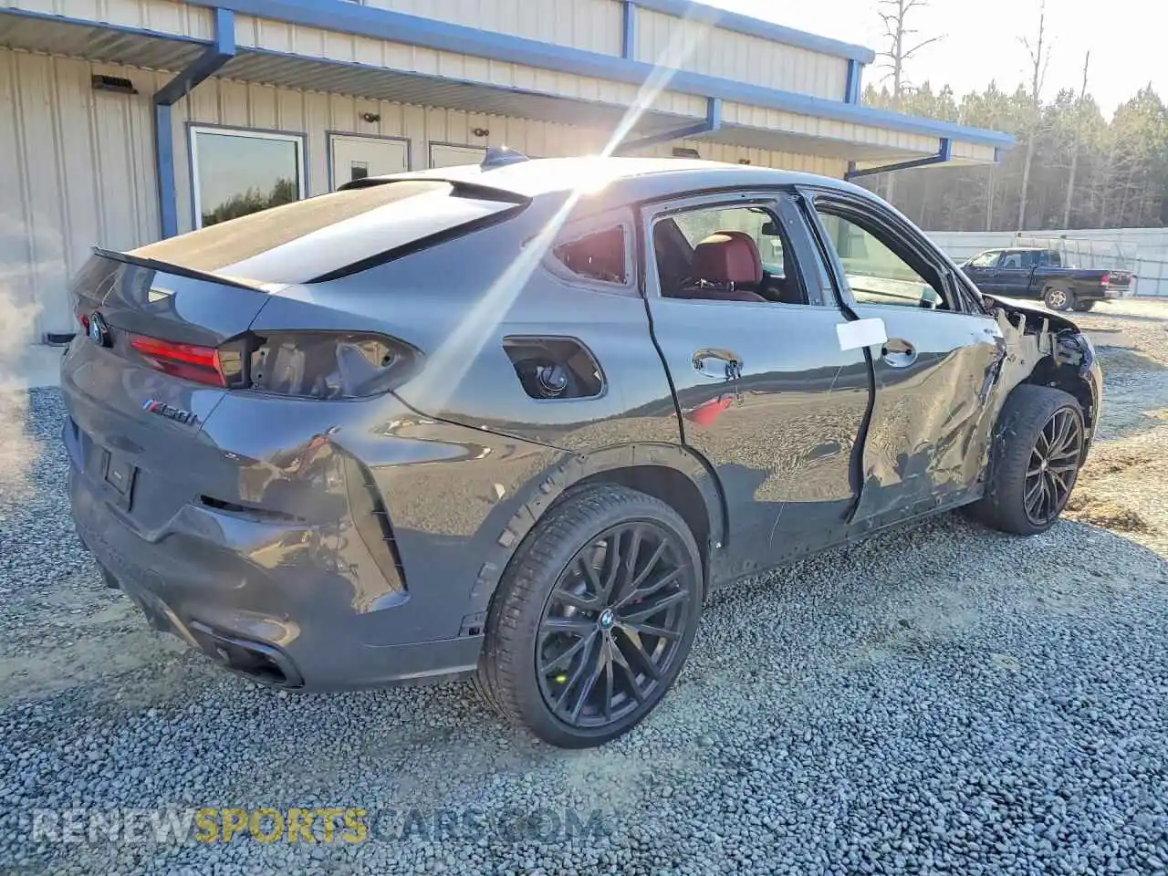 3 Photograph of a damaged car 5UXCY8C07M9F89874 BMW X6 2021