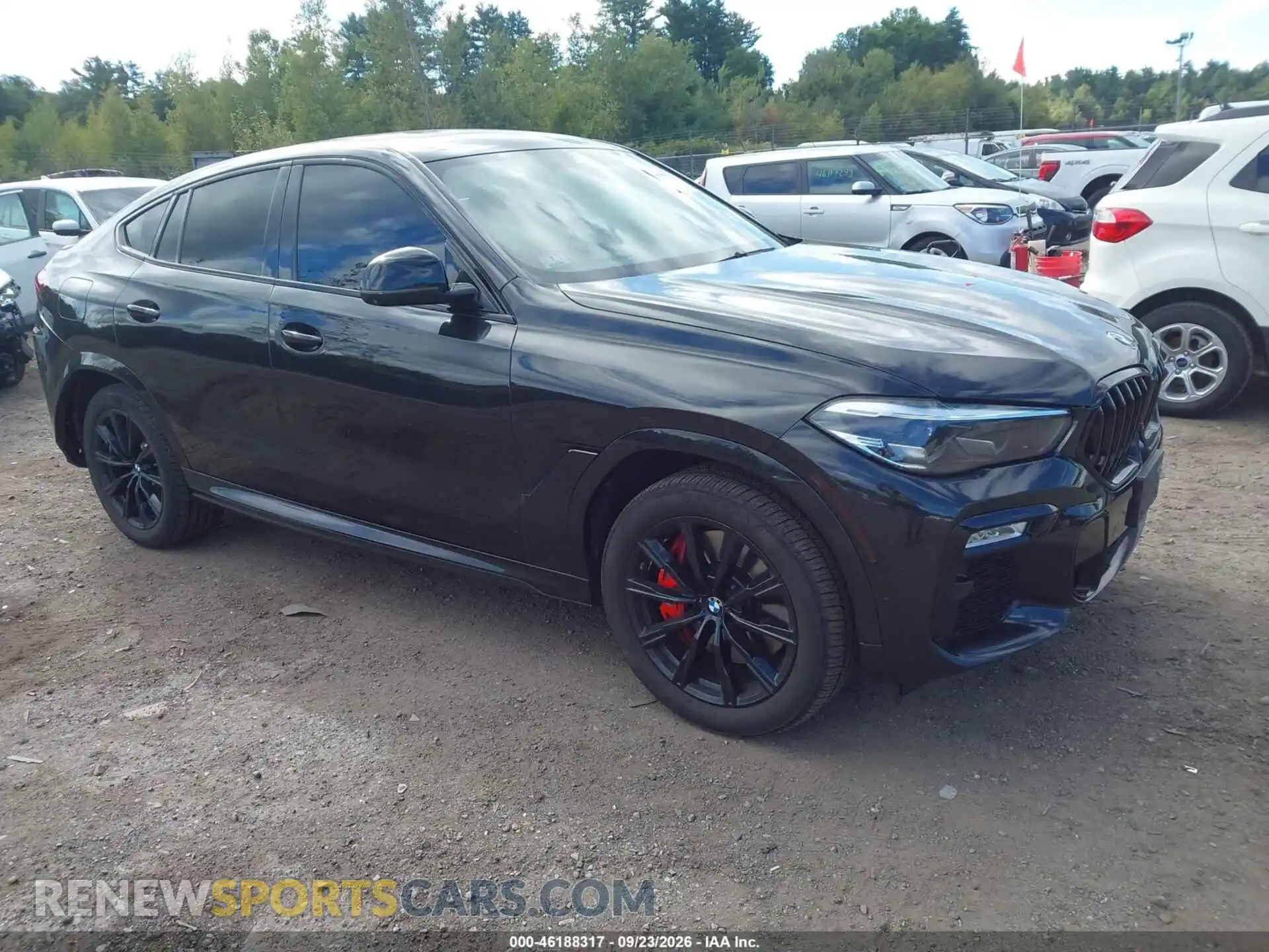 1 fotografías del automóvil dañado 5UXCY8C08M9H32850 BMW X6 2021