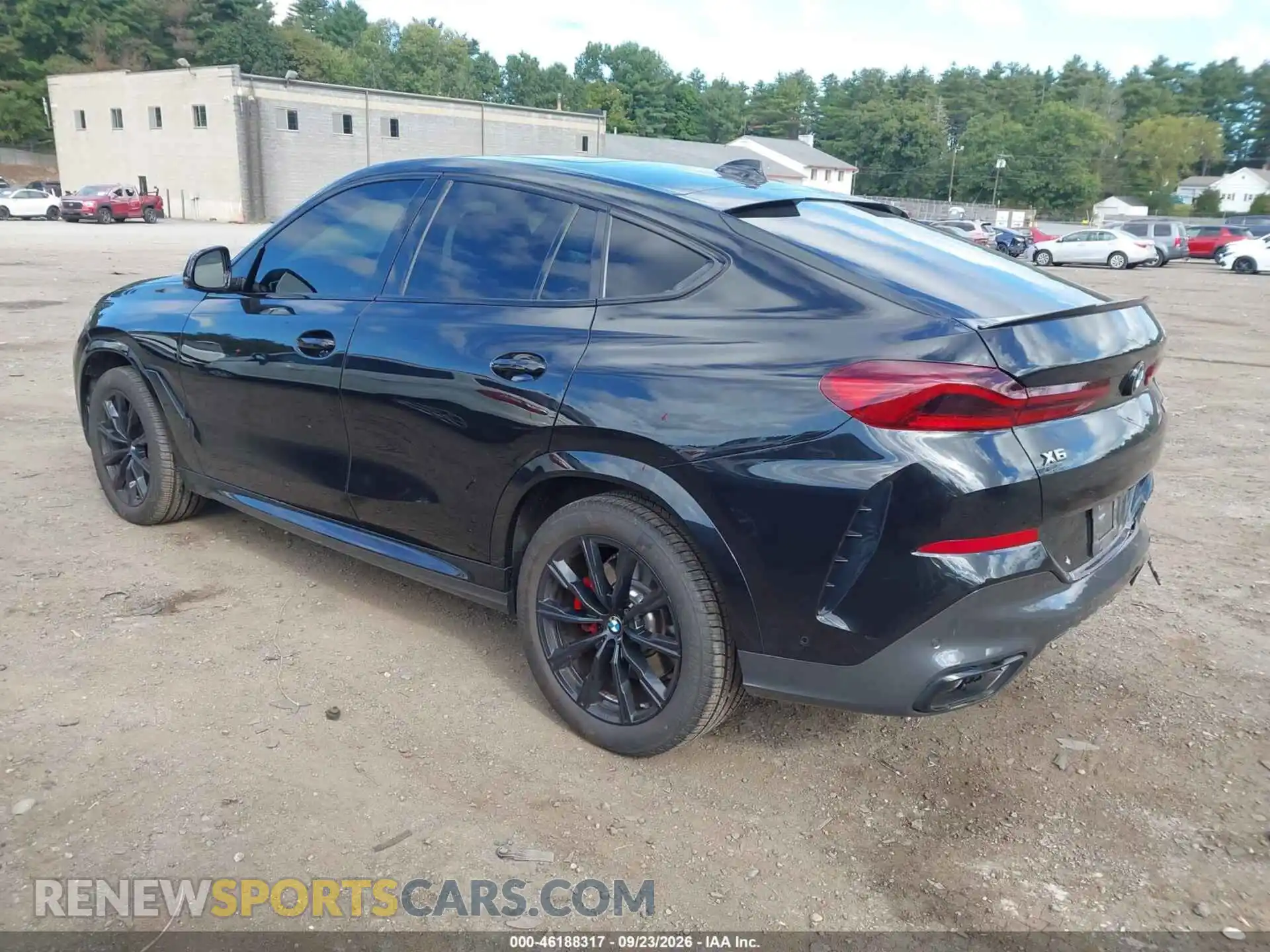 3 fotografías del automóvil dañado 5UXCY8C08M9H32850 BMW X6 2021