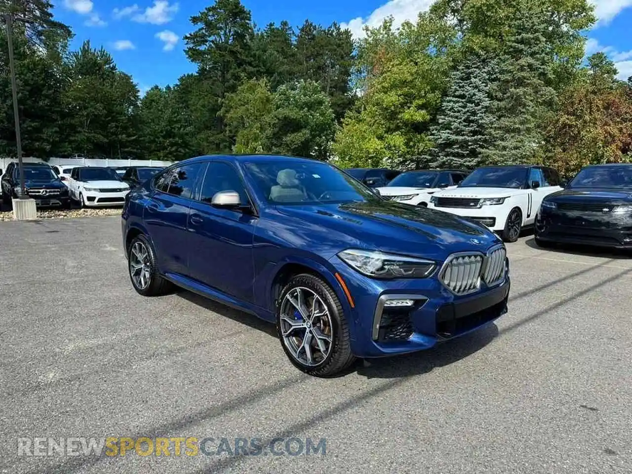 2 Photograph of a damaged car 5UXCY8C09M9H56302 BMW X6 2021