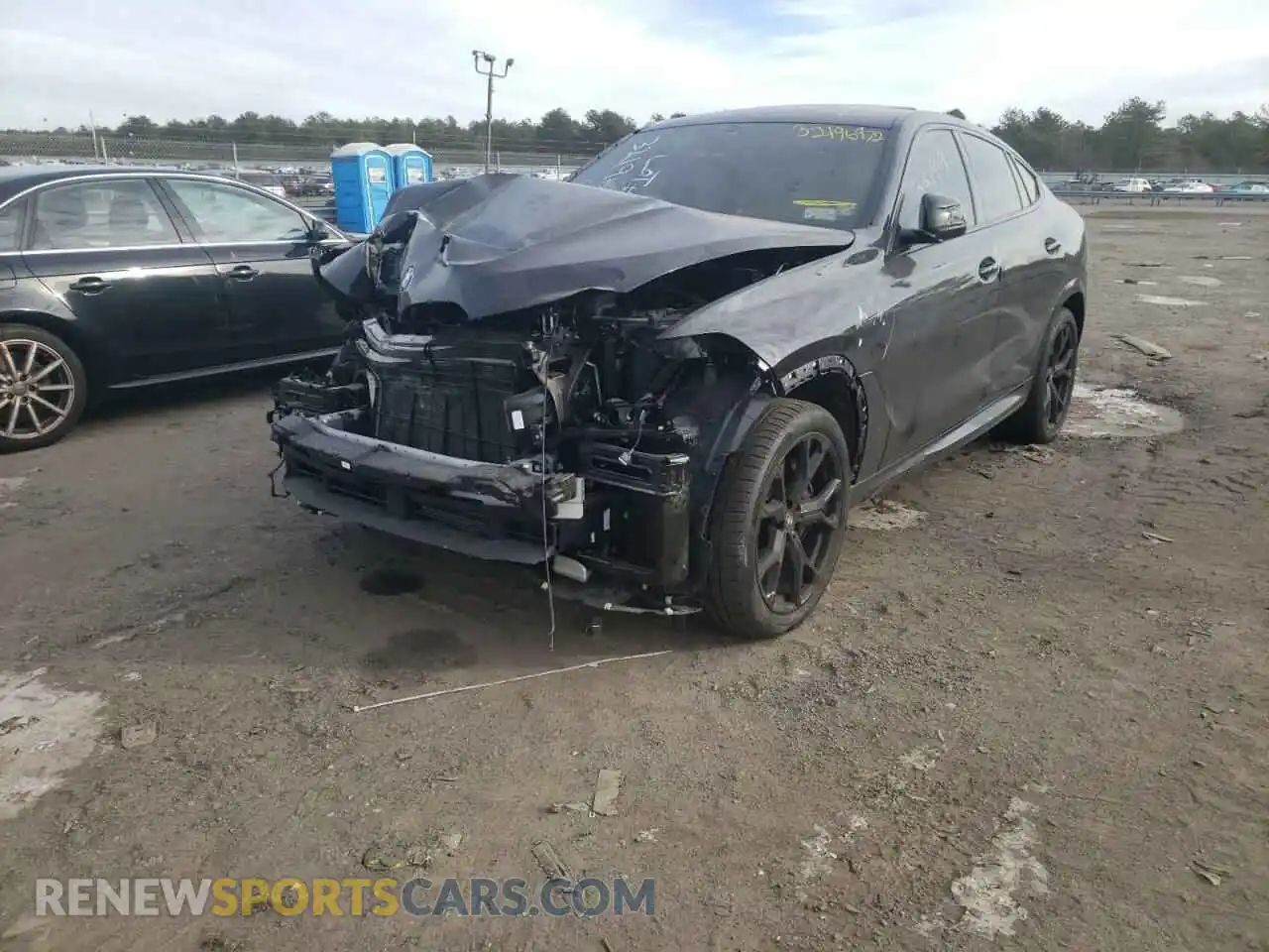 2 Photograph of a damaged car 5UXCY8C0XM9G11446 BMW X6 2021