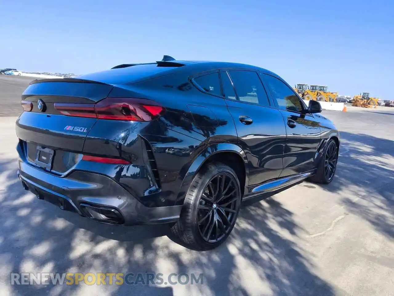 3 fotografías del automóvil dañado 5UXCY8C0XM9H25687 BMW X6 2021