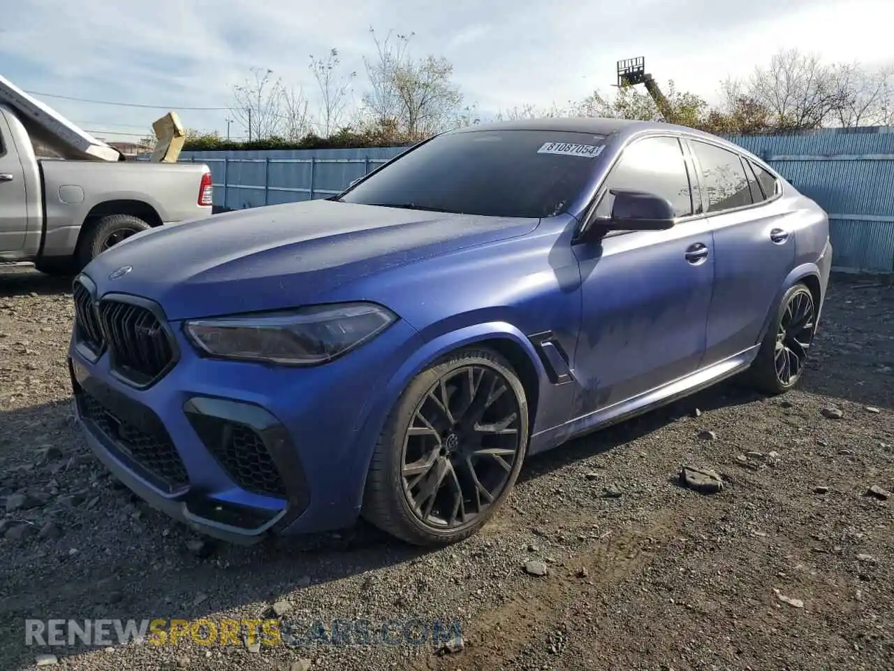 1 Photograph of a damaged car 5YMCY0C0XM9E08406 BMW X6 2021