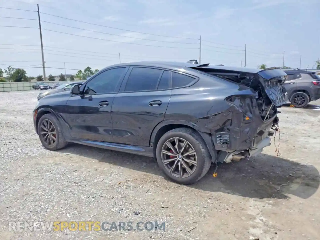 2 fotografías del automóvil dañado 5UXCY6C02N9L09765 BMW X6 2022
