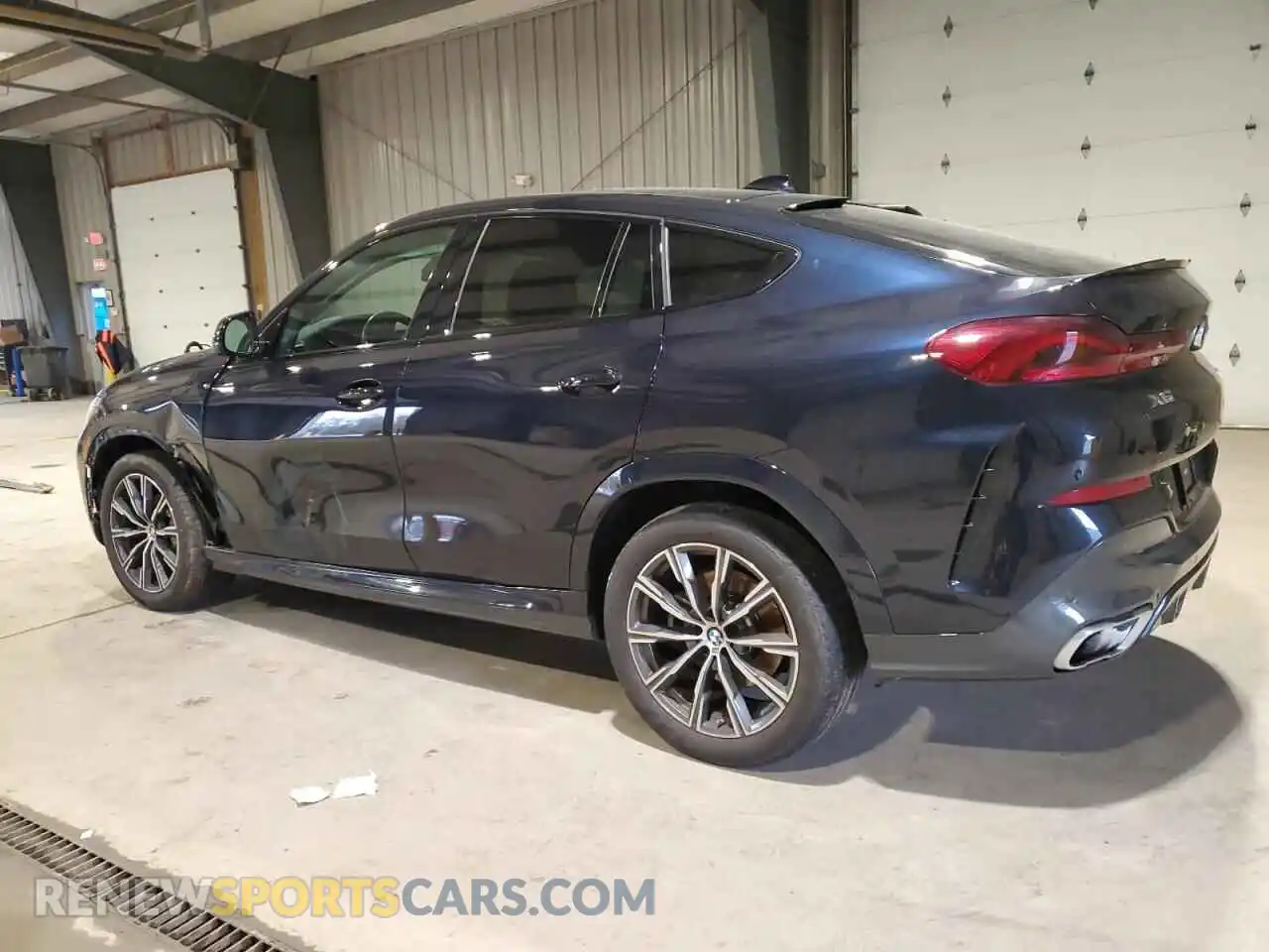 2 Photograph of a damaged car 5UXCY6C03N9L77492 BMW X6 2022