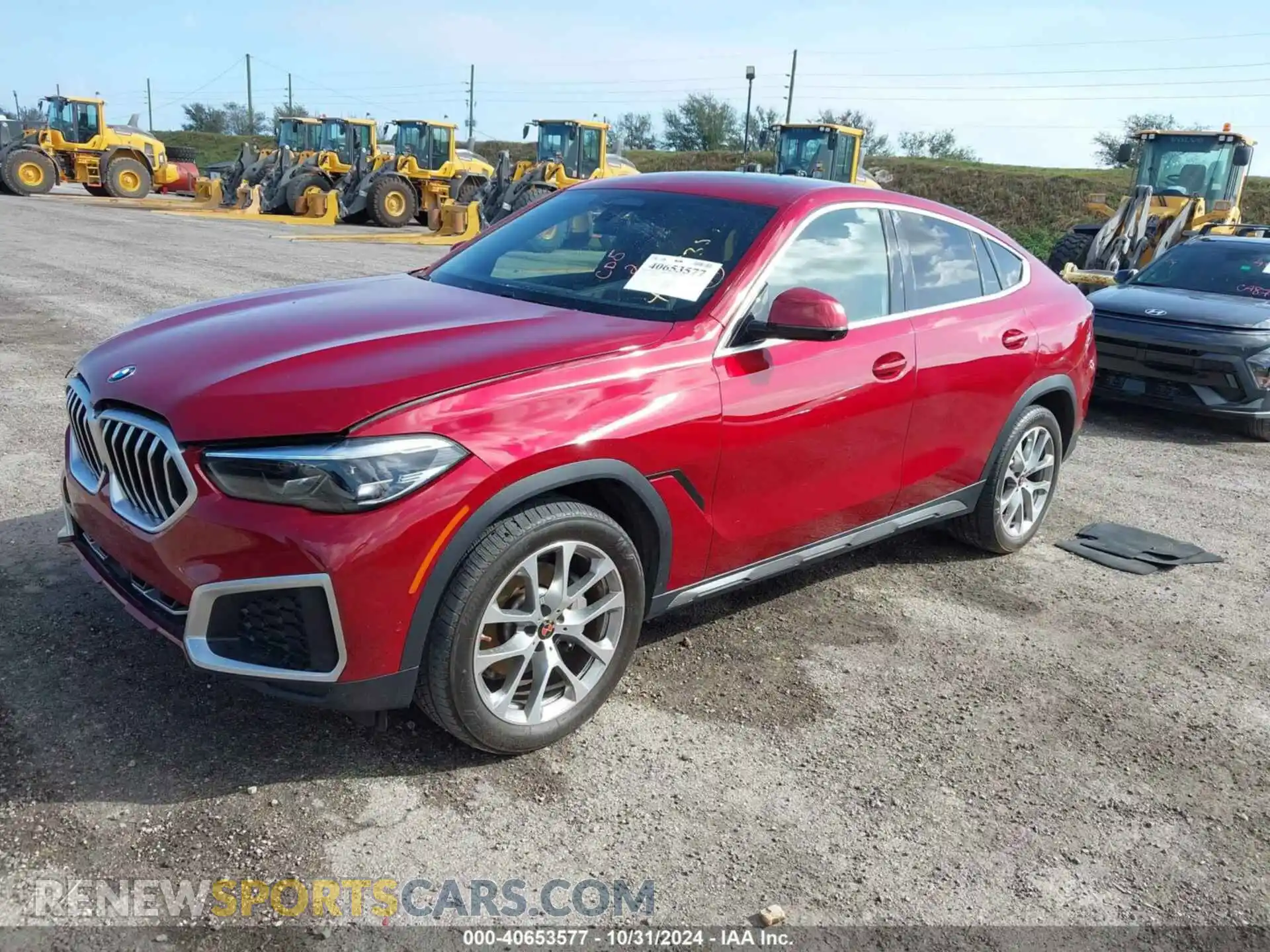2 Photograph of a damaged car 5UXCY6C06N9K86880 BMW X6 2022