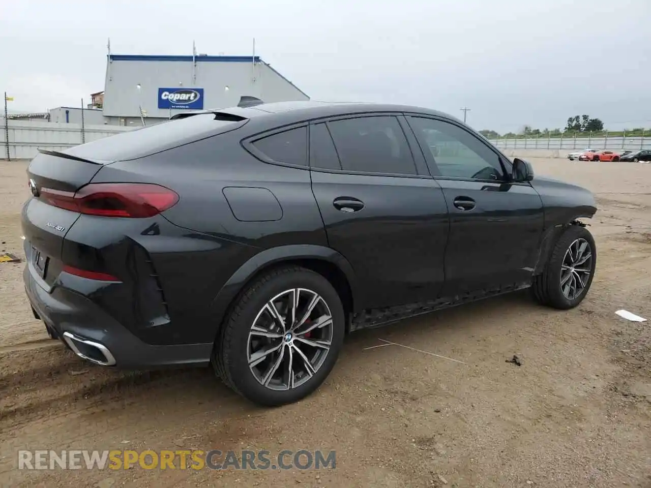3 Фотография поврежденного автомобиля 5UXCY6C06N9L77776 BMW X6 2022