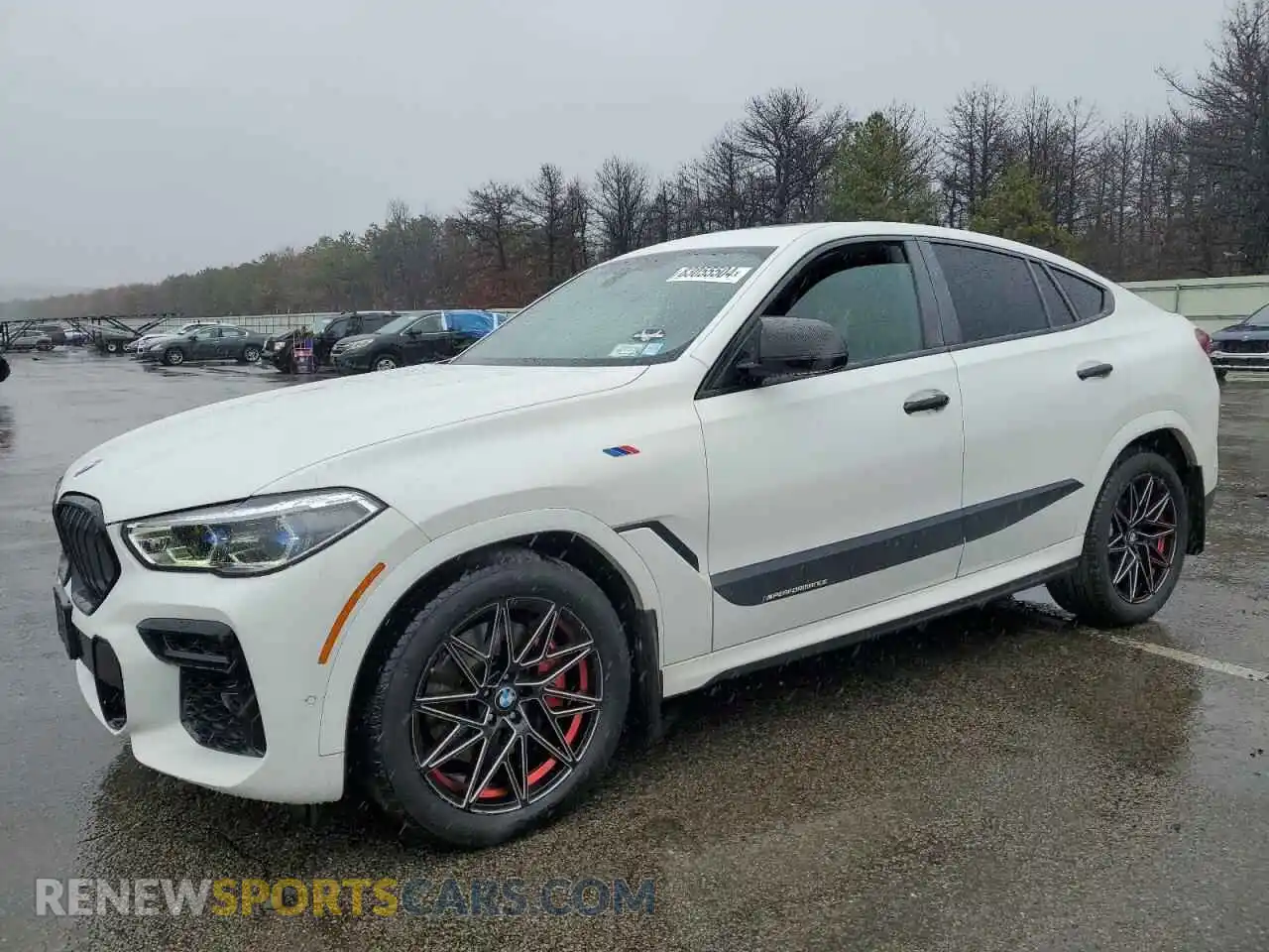 1 fotografías del automóvil dañado 5UXCY6C08N9K15535 BMW X6 2022
