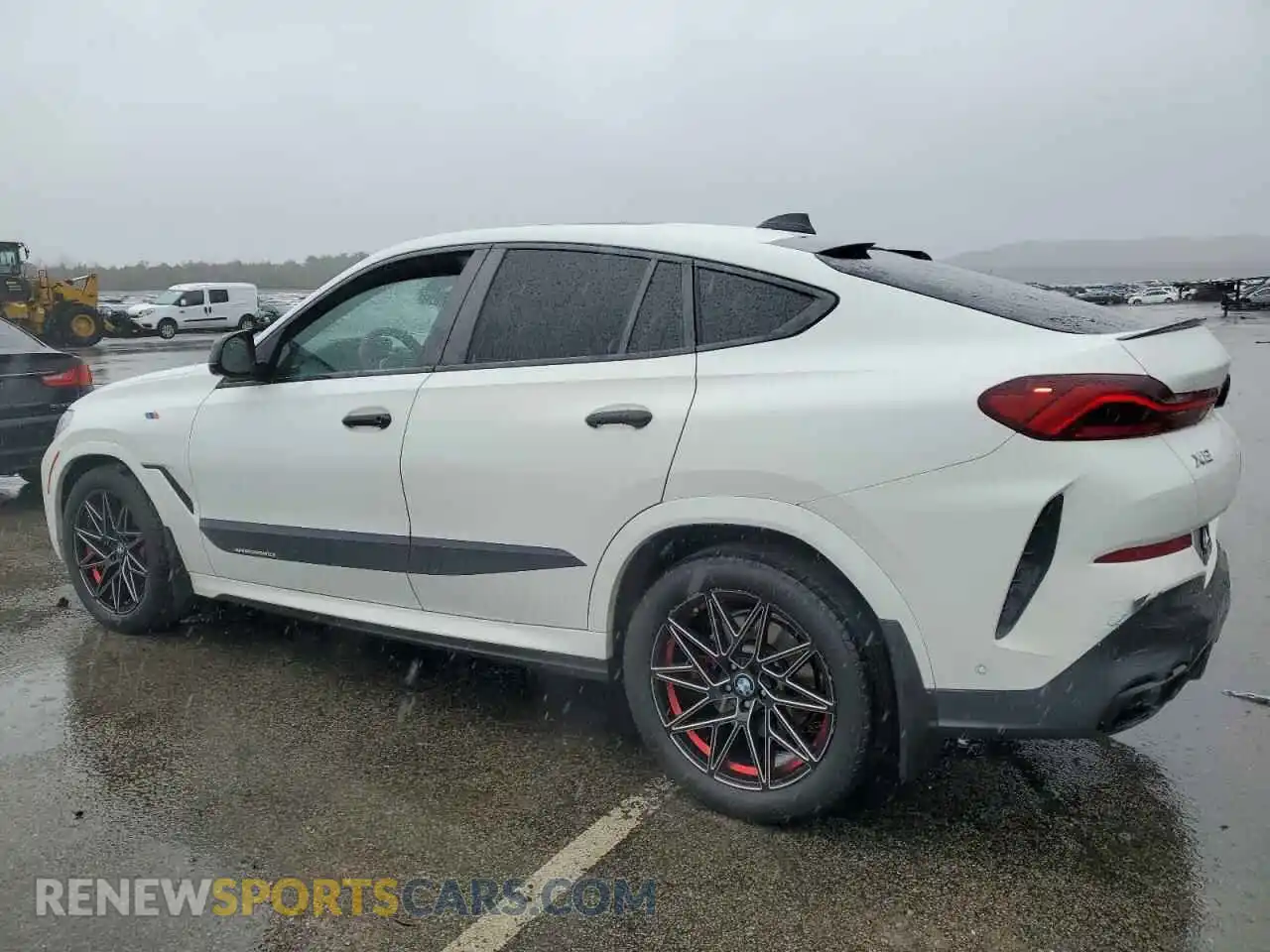 2 fotografías del automóvil dañado 5UXCY6C08N9K15535 BMW X6 2022