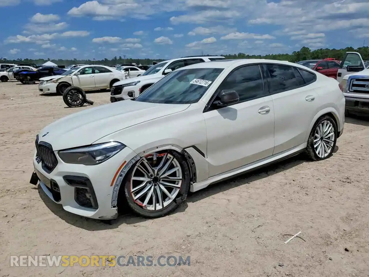 1 Фотография поврежденного автомобиля 5UXCY6C08N9K78067 BMW X6 2022