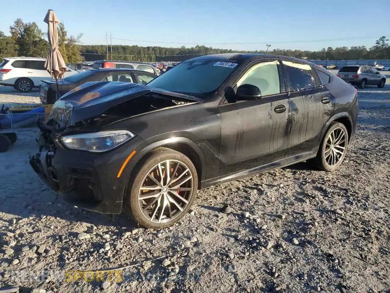 1 Фотография поврежденного автомобиля 5UXCY6C09N9L63726 BMW X6 2022