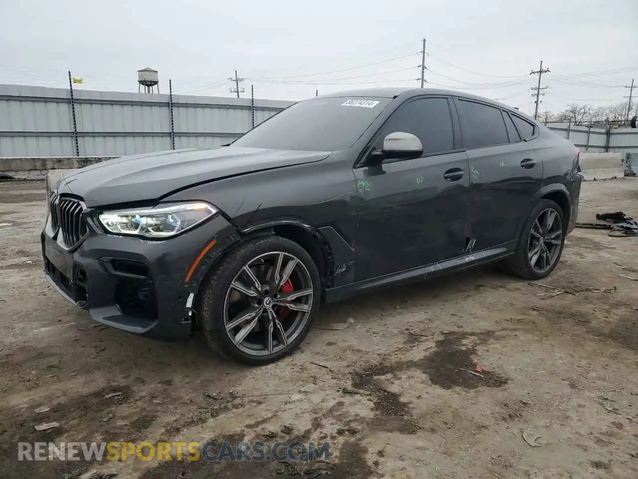 1 Фотография поврежденного автомобиля 5UXCY8C08N9N16480 BMW X6 2022