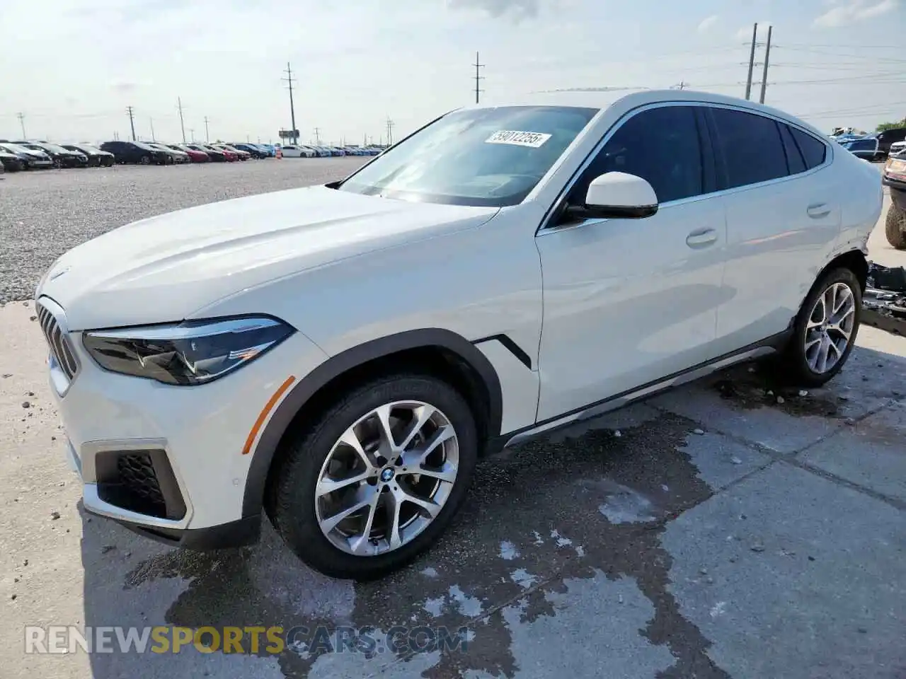 1 Photograph of a damaged car 5UXCY6C00P9N44197 BMW X6 2023