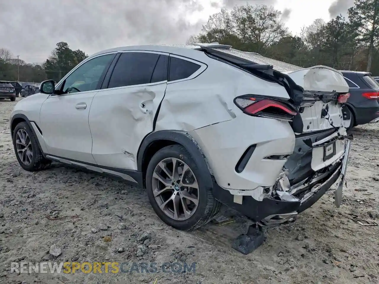 2 Фотография поврежденного автомобиля 5UXCY6C00P9P38390 BMW X6 2023