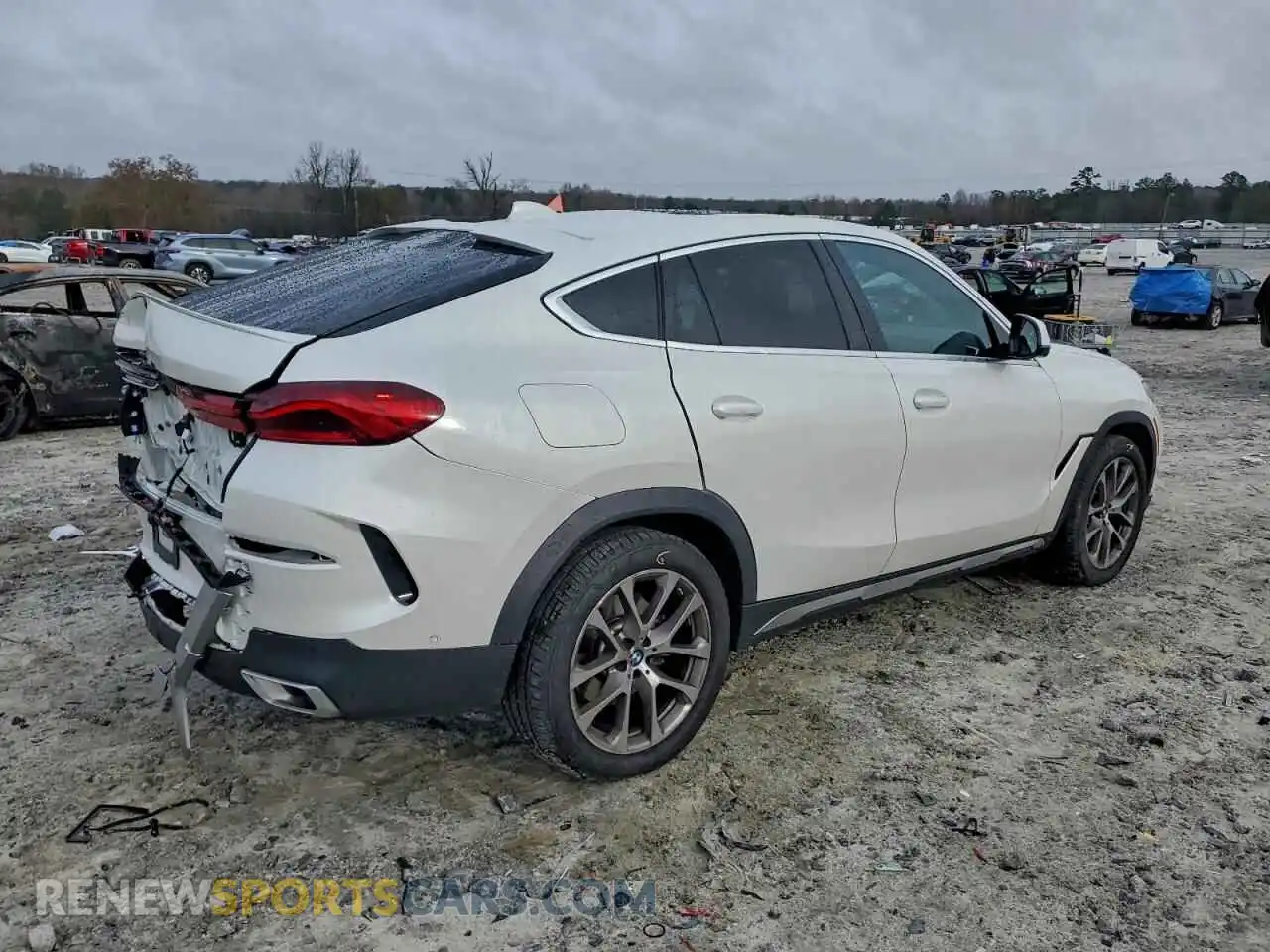 3 Фотография поврежденного автомобиля 5UXCY6C00P9P38390 BMW X6 2023