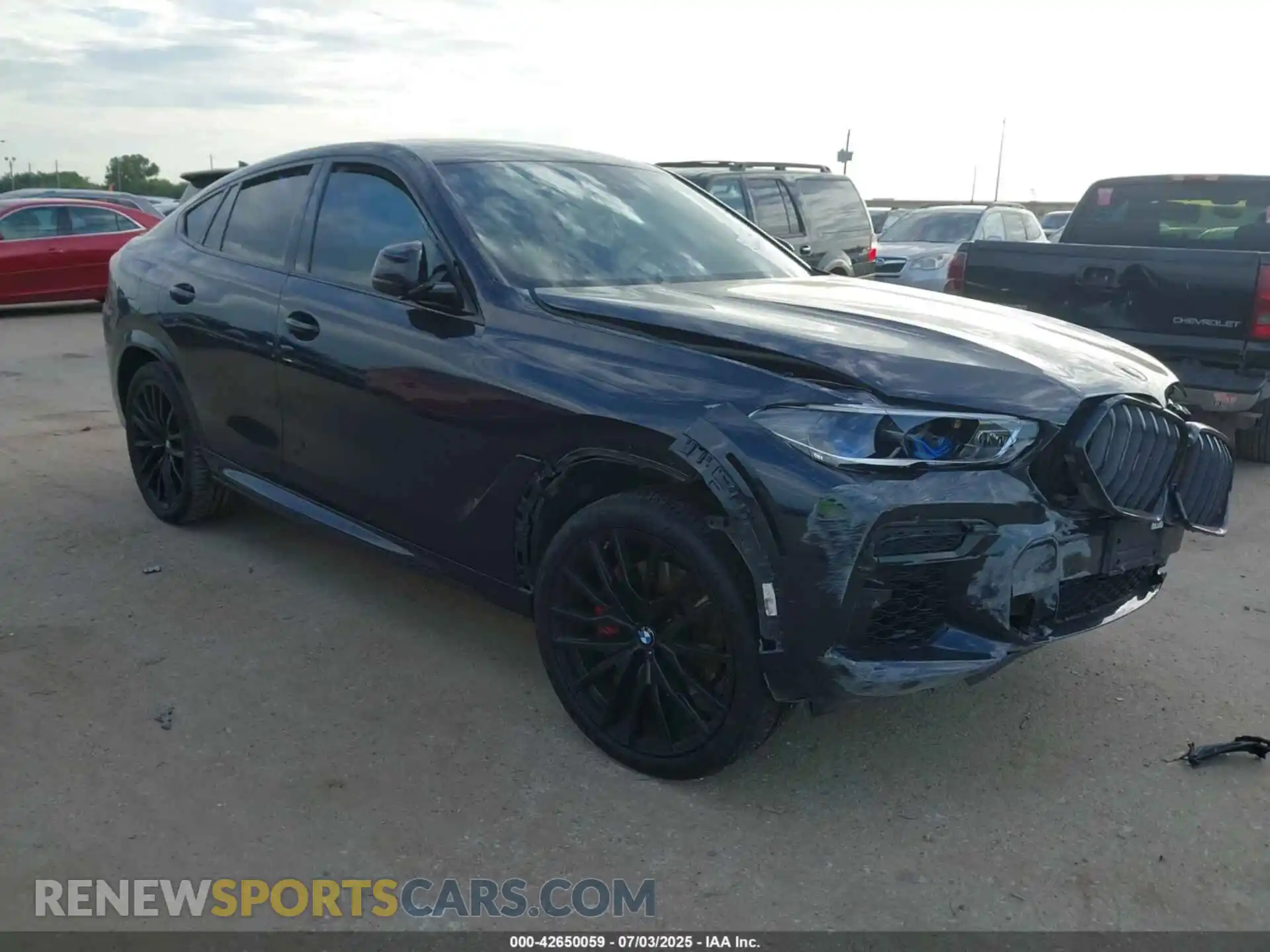 1 Фотография поврежденного автомобиля 5UXCY6C01P9N44225 BMW X6 2023