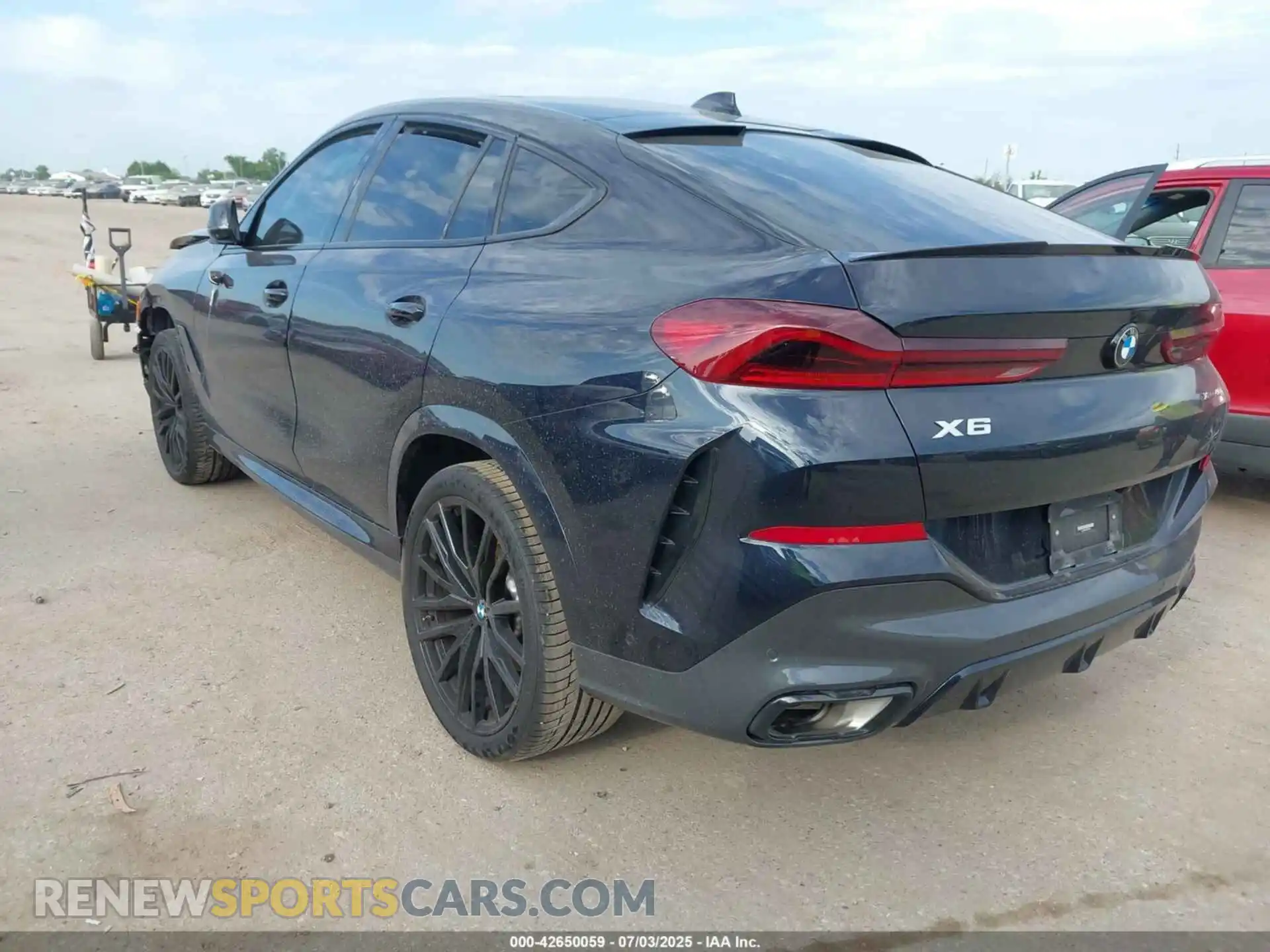 3 Фотография поврежденного автомобиля 5UXCY6C01P9N44225 BMW X6 2023