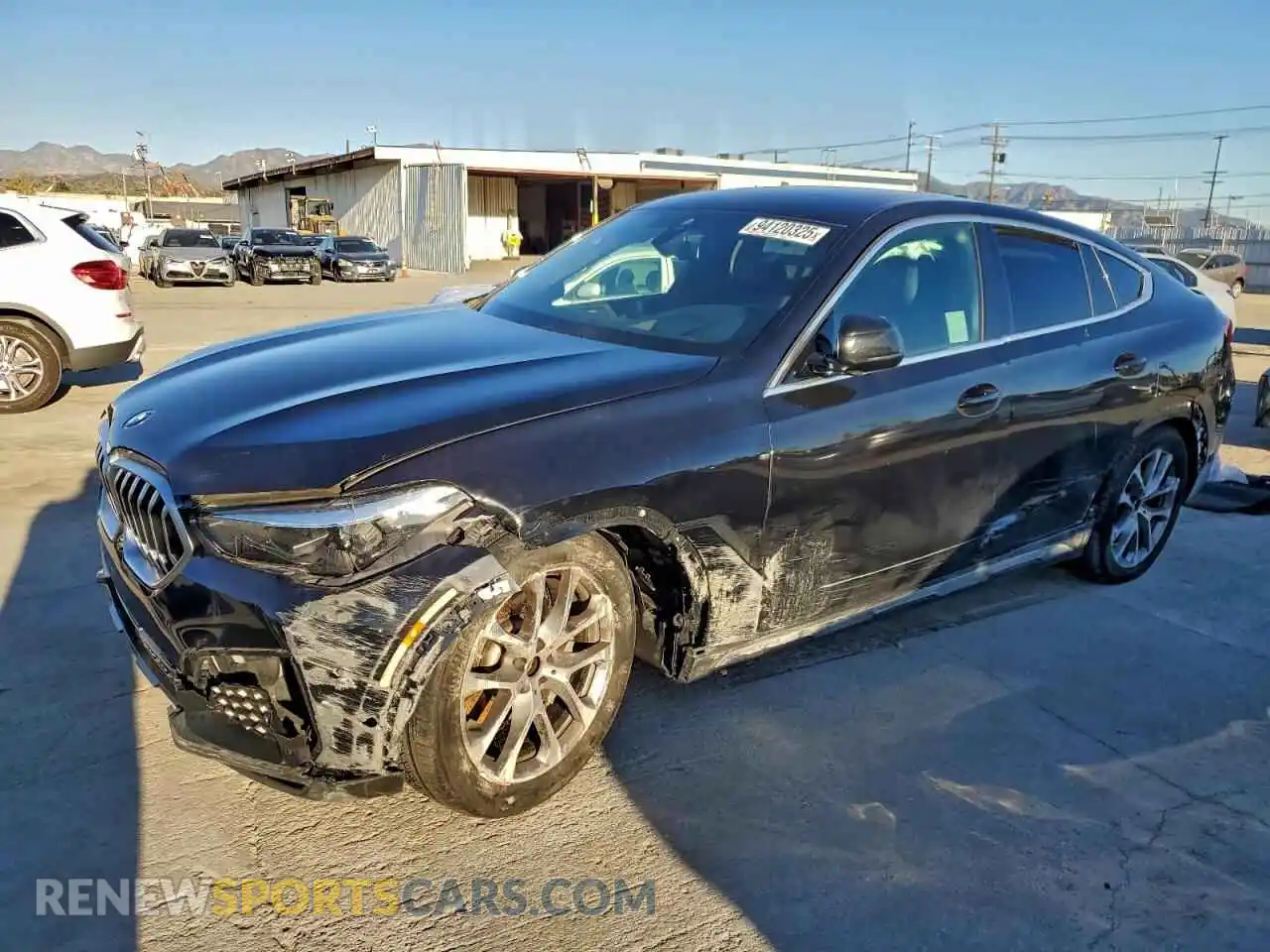 1 Photograph of a damaged car 5UXCY6C01P9N76821 BMW X6 2023