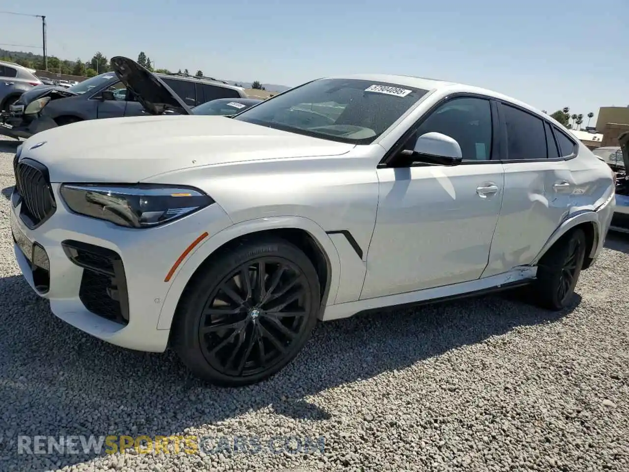 1 Фотография поврежденного автомобиля 5UXCY6C02P9N54410 BMW X6 2023