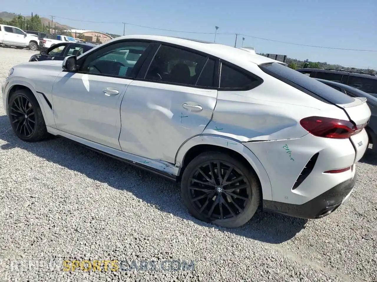 2 Фотография поврежденного автомобиля 5UXCY6C02P9N54410 BMW X6 2023