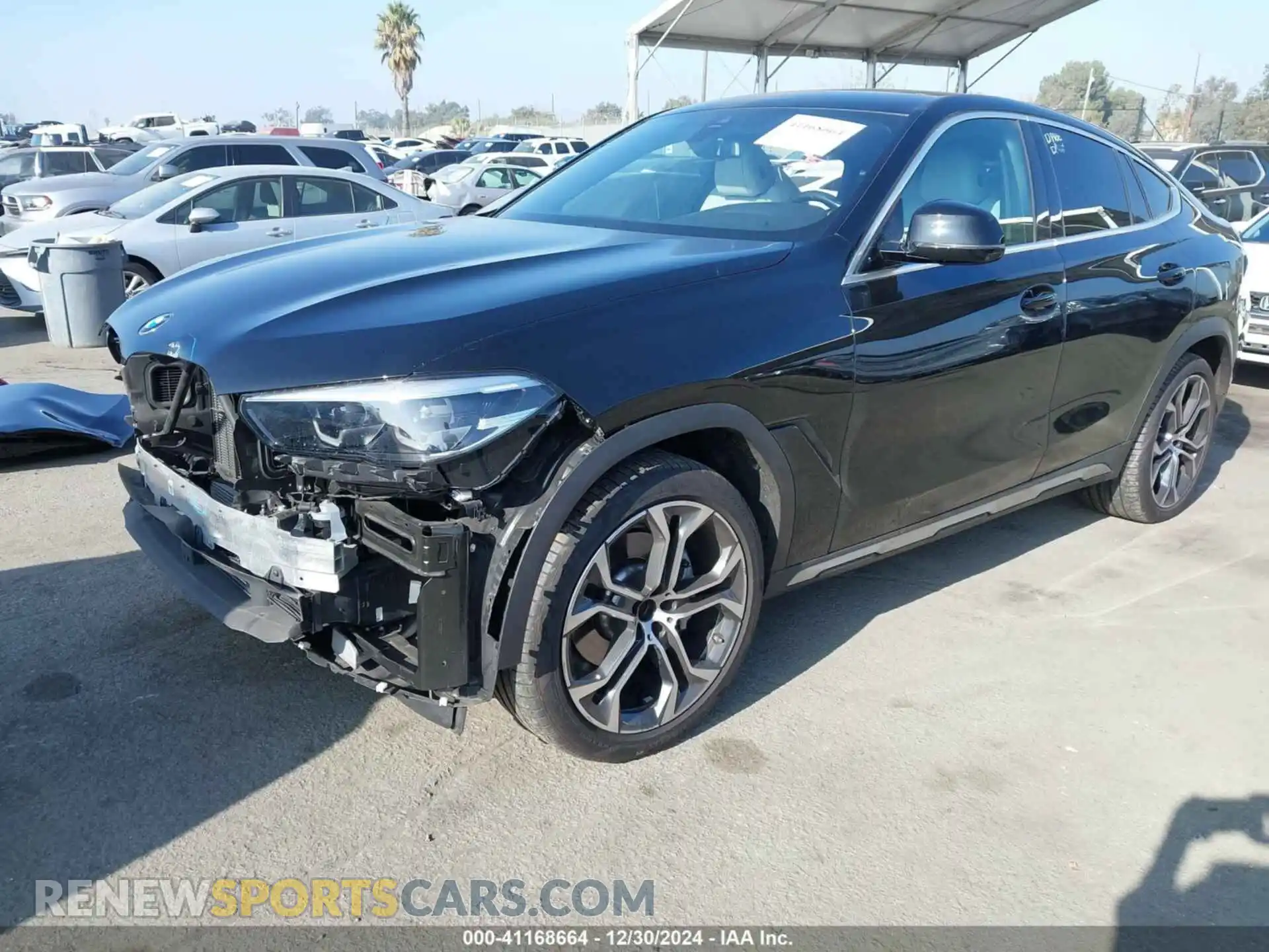 2 Photograph of a damaged car 5UXCY6C02P9P94265 BMW X6 2023