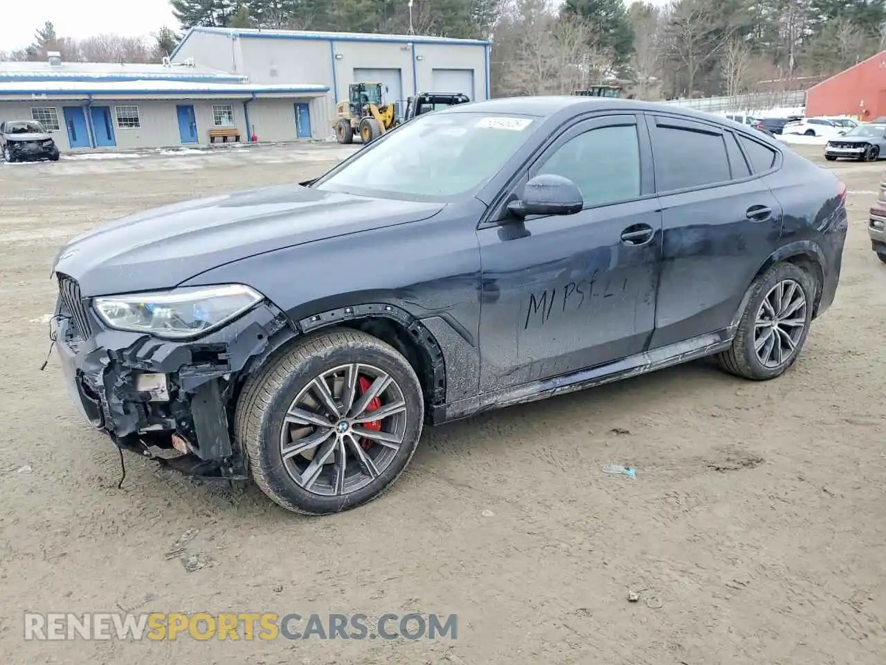 1 Photograph of a damaged car 5UXCY6C02P9R45119 BMW X6 2023