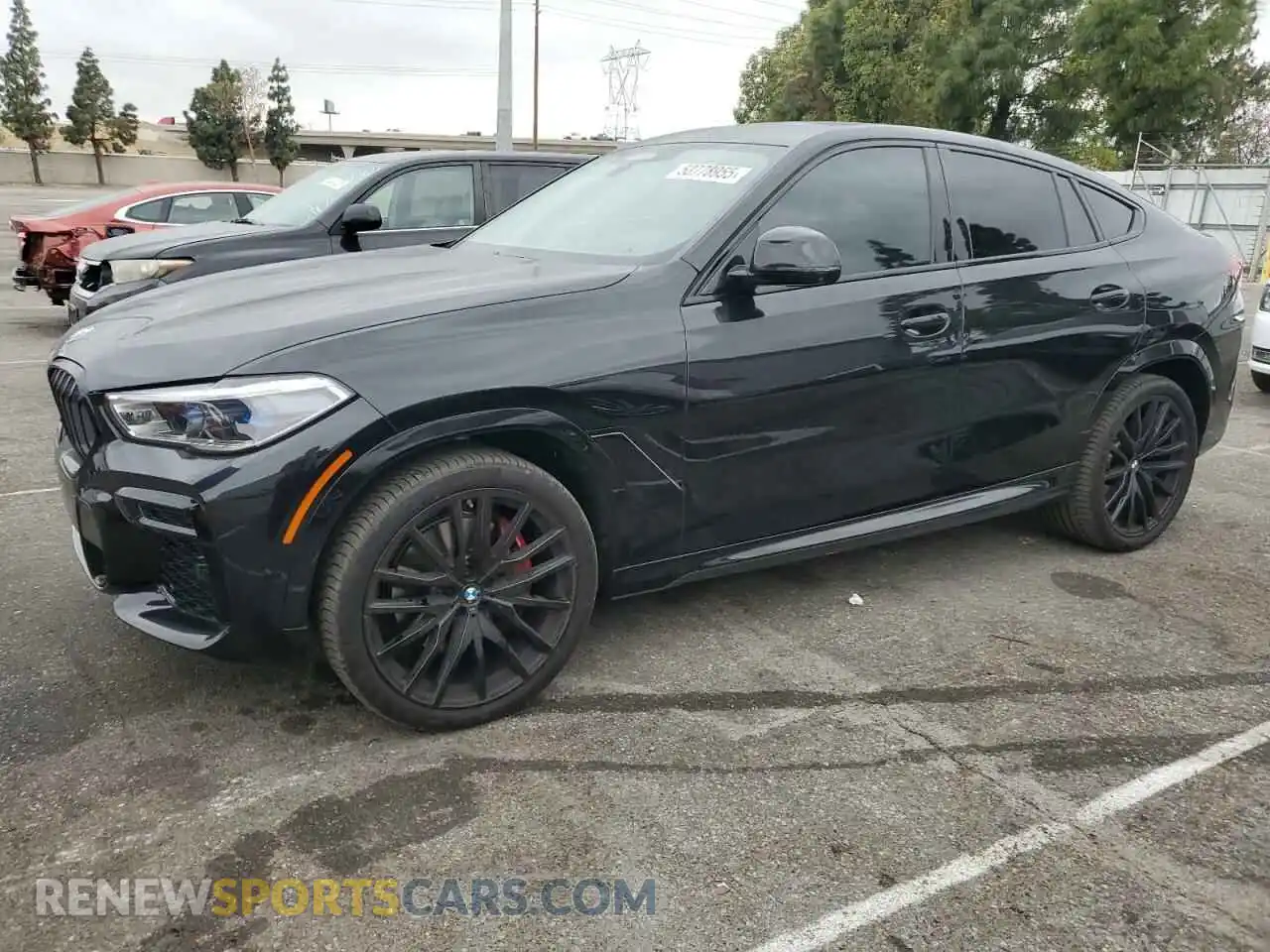 1 Фотография поврежденного автомобиля 5UXCY6C02P9R79447 BMW X6 2023