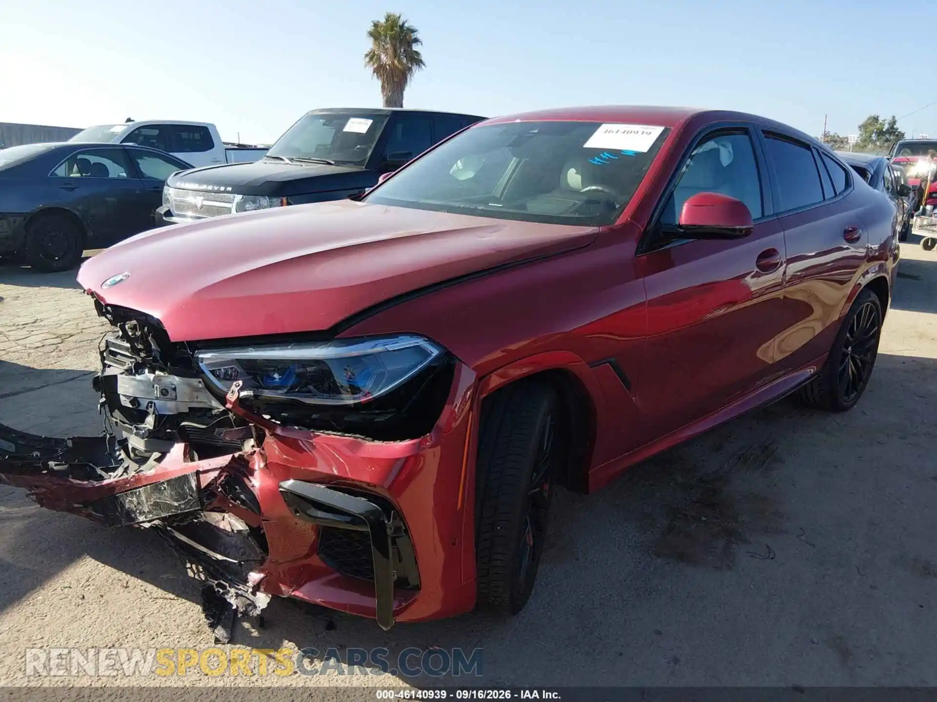 2 Photograph of a damaged car 5UXCY6C02P9R86799 BMW X6 2023