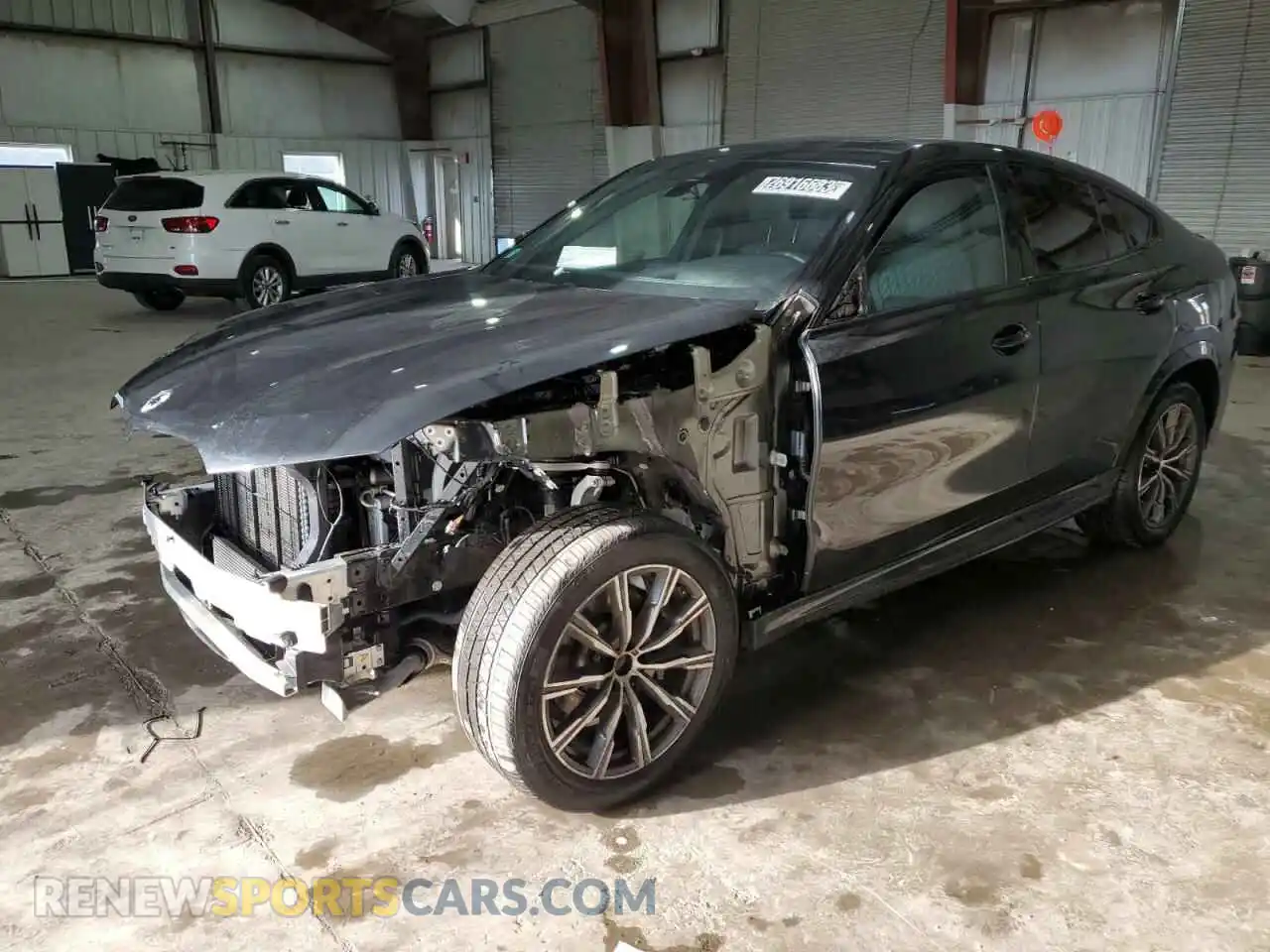 1 Photograph of a damaged car 5UXCY6C03P9N53850 BMW X6 2023