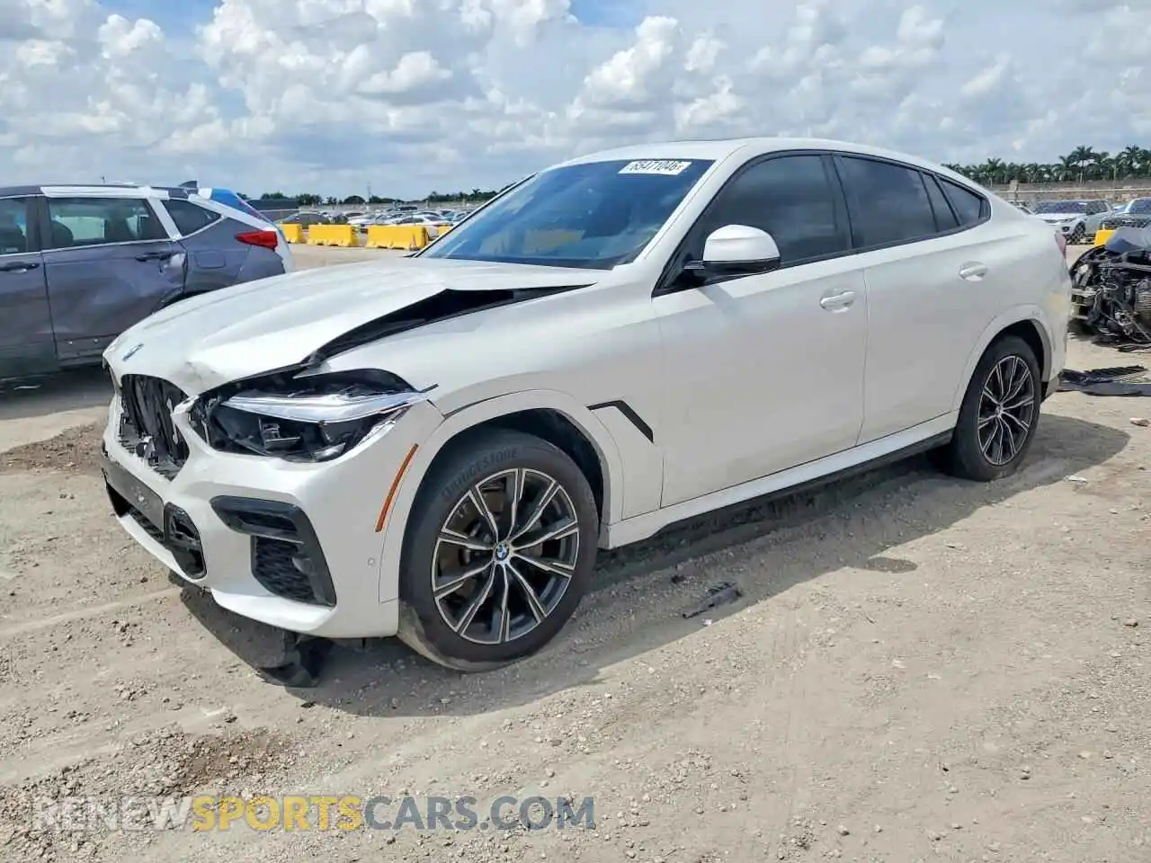 1 fotografías del automóvil dañado 5UXCY6C03P9R95351 BMW X6 2023