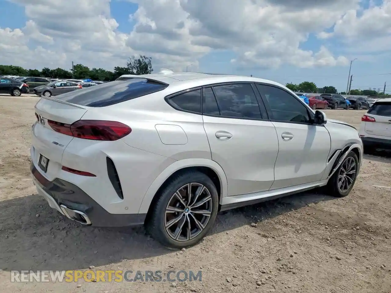 3 fotografías del automóvil dañado 5UXCY6C03P9R95351 BMW X6 2023