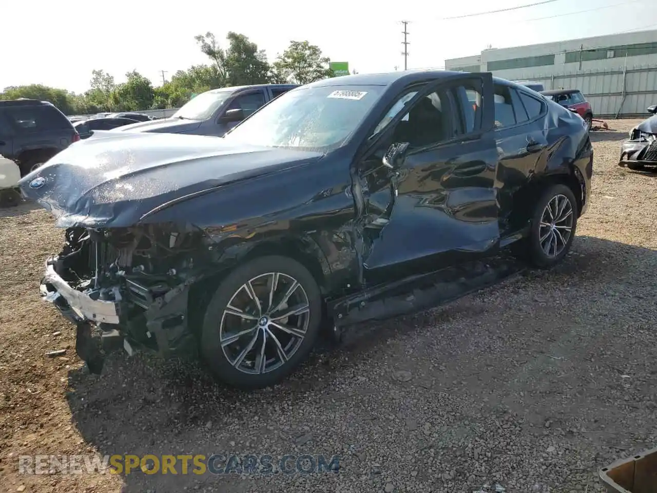 1 Фотография поврежденного автомобиля 5UXCY6C04P9P35072 BMW X6 2023