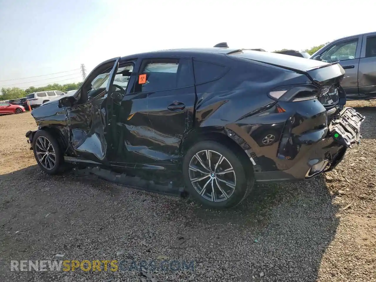 2 Фотография поврежденного автомобиля 5UXCY6C04P9P35072 BMW X6 2023