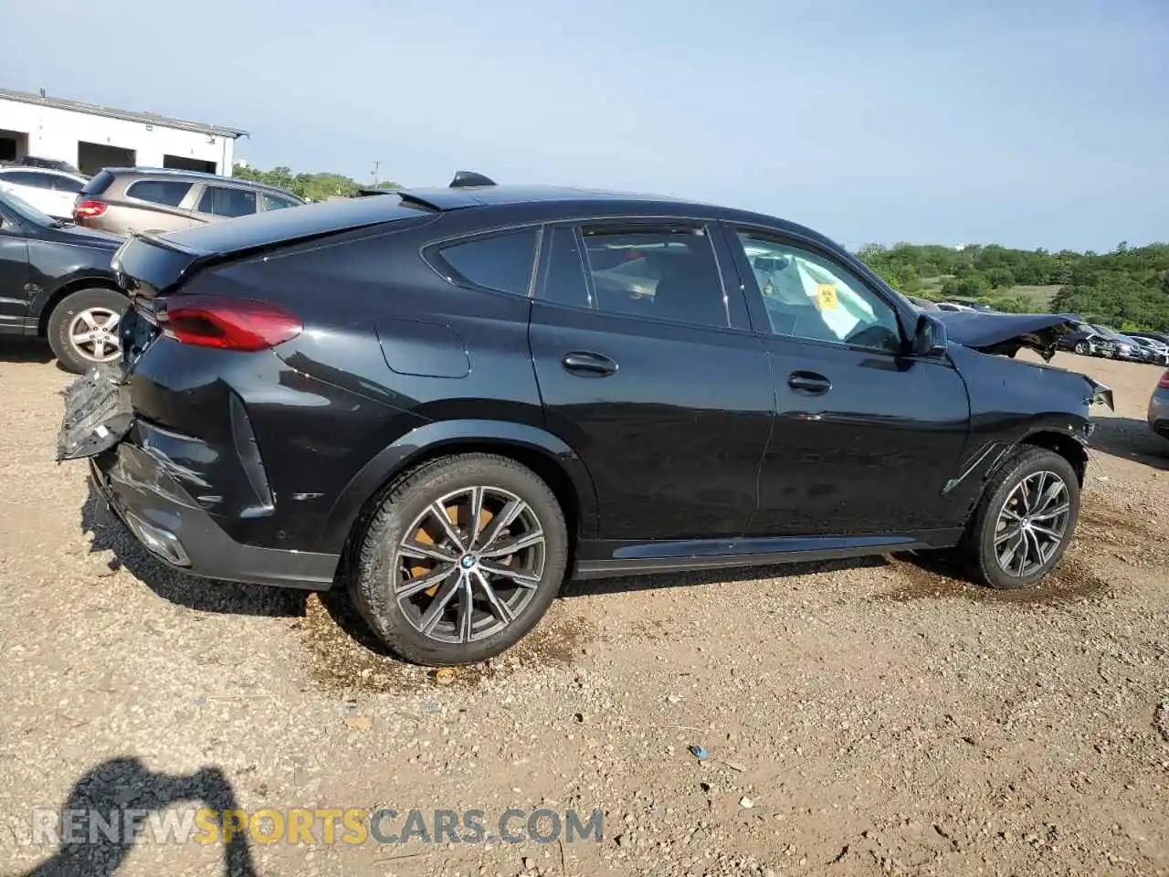 3 Фотография поврежденного автомобиля 5UXCY6C04P9P35072 BMW X6 2023