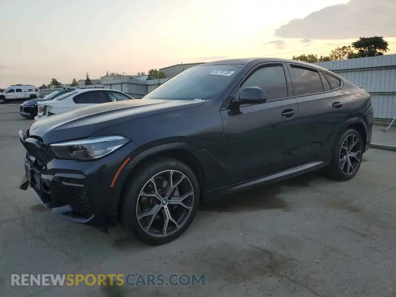 1 Photograph of a damaged car 5UXCY6C04P9R37846 BMW X6 2023