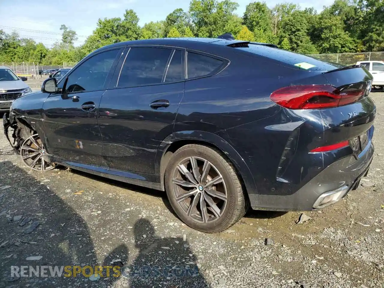 2 Photograph of a damaged car 5UXCY6C05P9P71983 BMW X6 2023