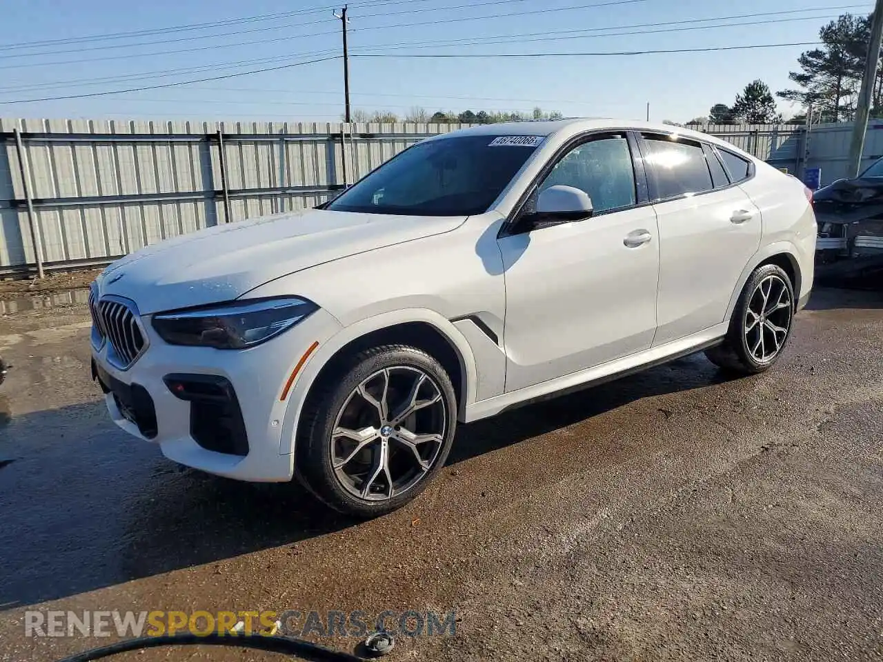 1 Фотография поврежденного автомобиля 5UXCY6C05P9P84054 BMW X6 2023