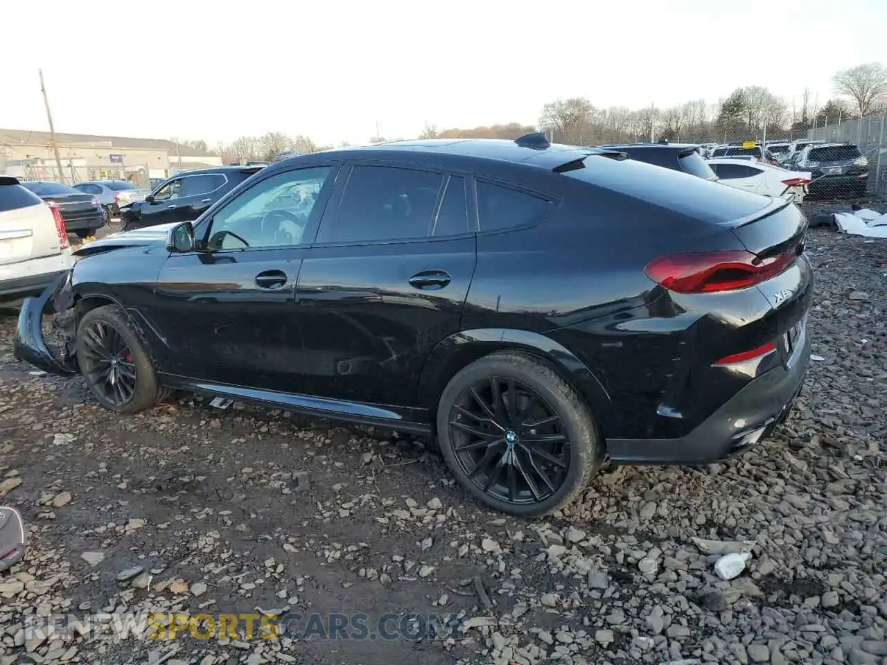 2 Photograph of a damaged car 5UXCY6C05P9P96074 BMW X6 2023
