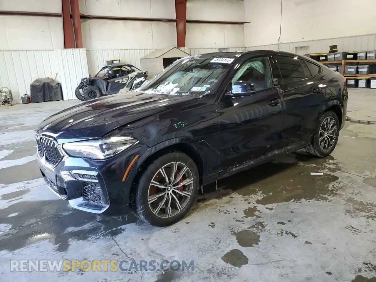 1 Photograph of a damaged car 5UXCY6C05P9R93634 BMW X6 2023