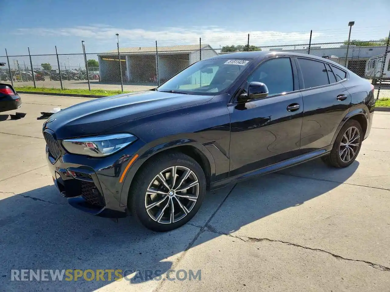 1 Photograph of a damaged car 5UXCY6C06P9N71775 BMW X6 2023