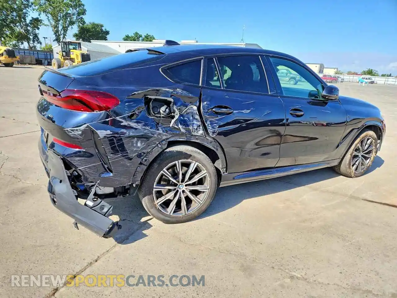 3 Photograph of a damaged car 5UXCY6C06P9N71775 BMW X6 2023