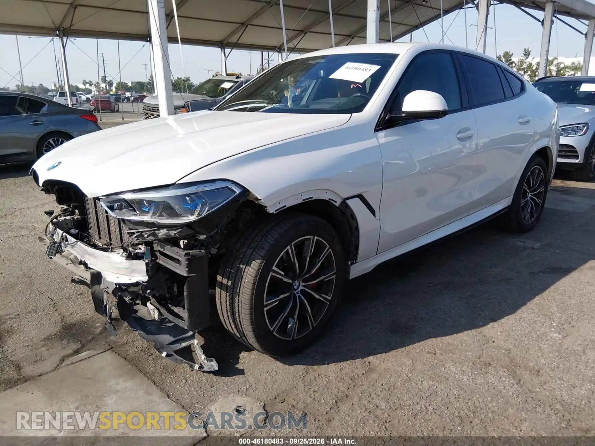 2 Фотография поврежденного автомобиля 5UXCY6C08P9P61190 BMW X6 2023