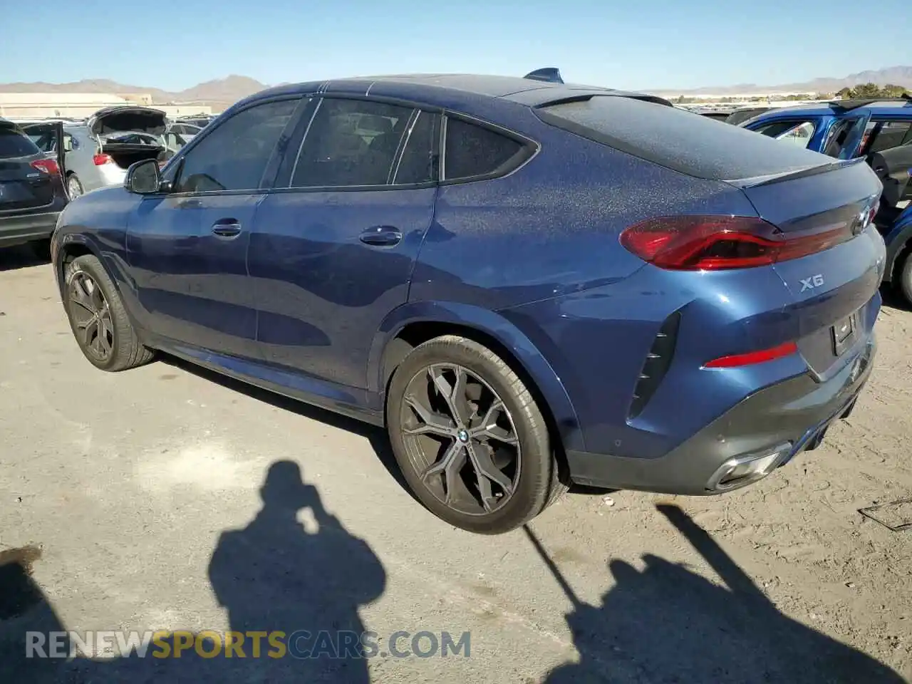 2 Photograph of a damaged car 5UXCY6C08P9R17891 BMW X6 2023